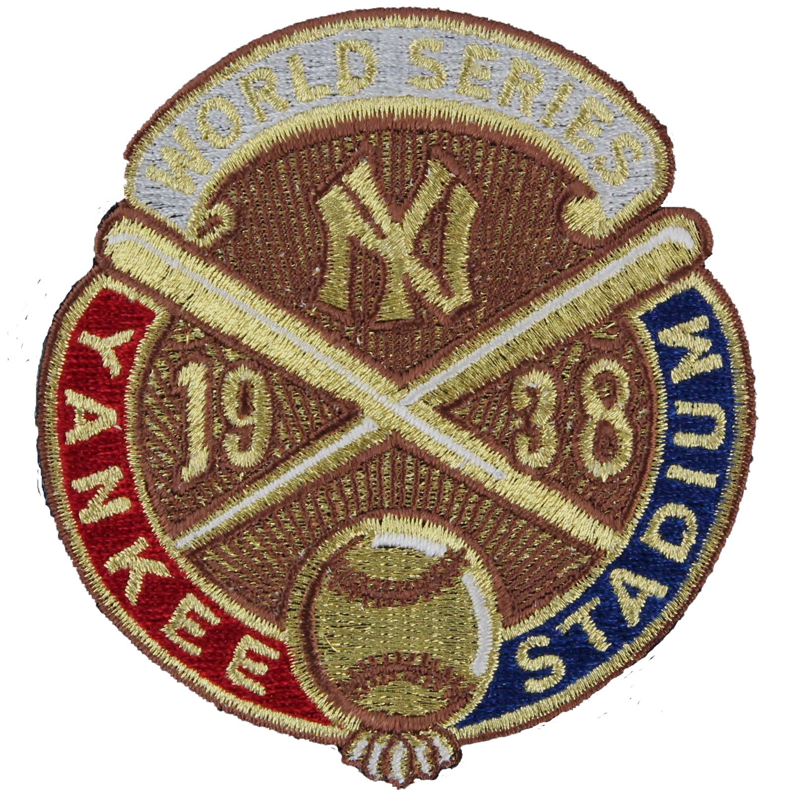 1938 New York Yankees MLB World Series Championship Logo Patch