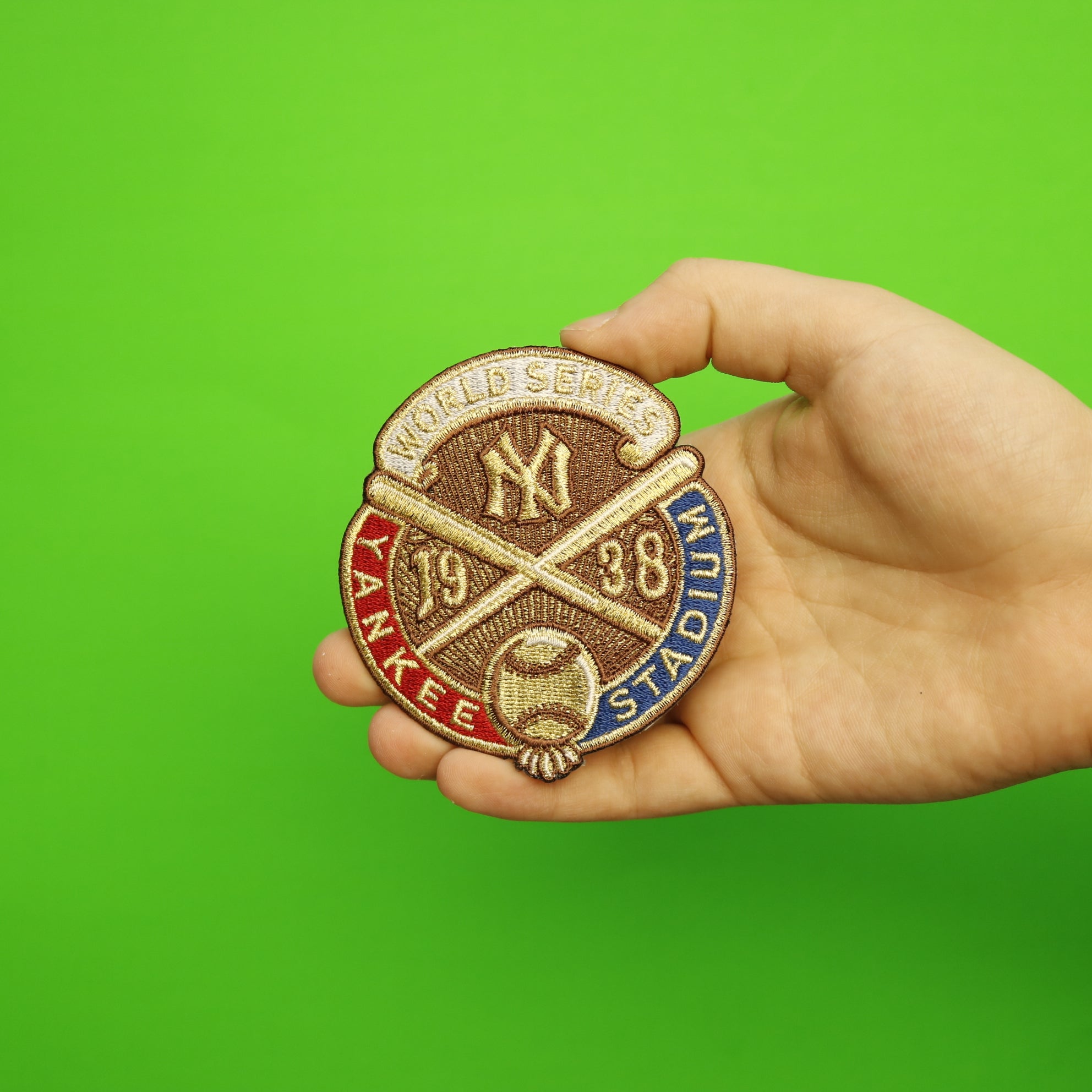 1938 New York Yankees MLB World Series Championship Logo Patch