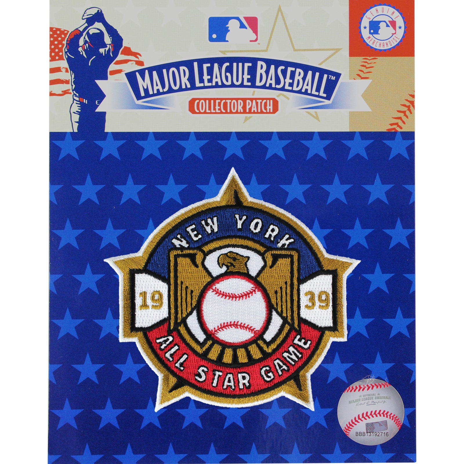 1939 MLB All Star Game Patch New York Yankees Jersey Patch