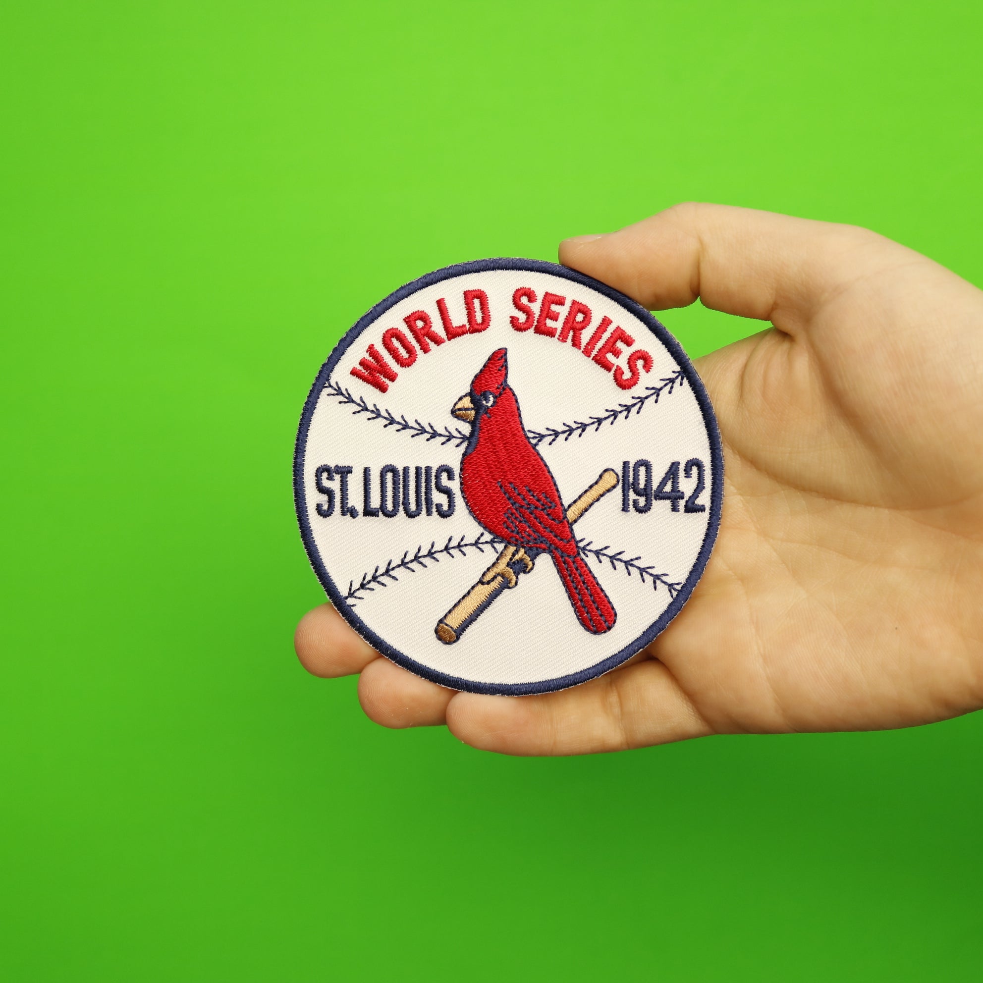 1942 St. Louis Cardinals MLB World Series Championship Jersey Patch