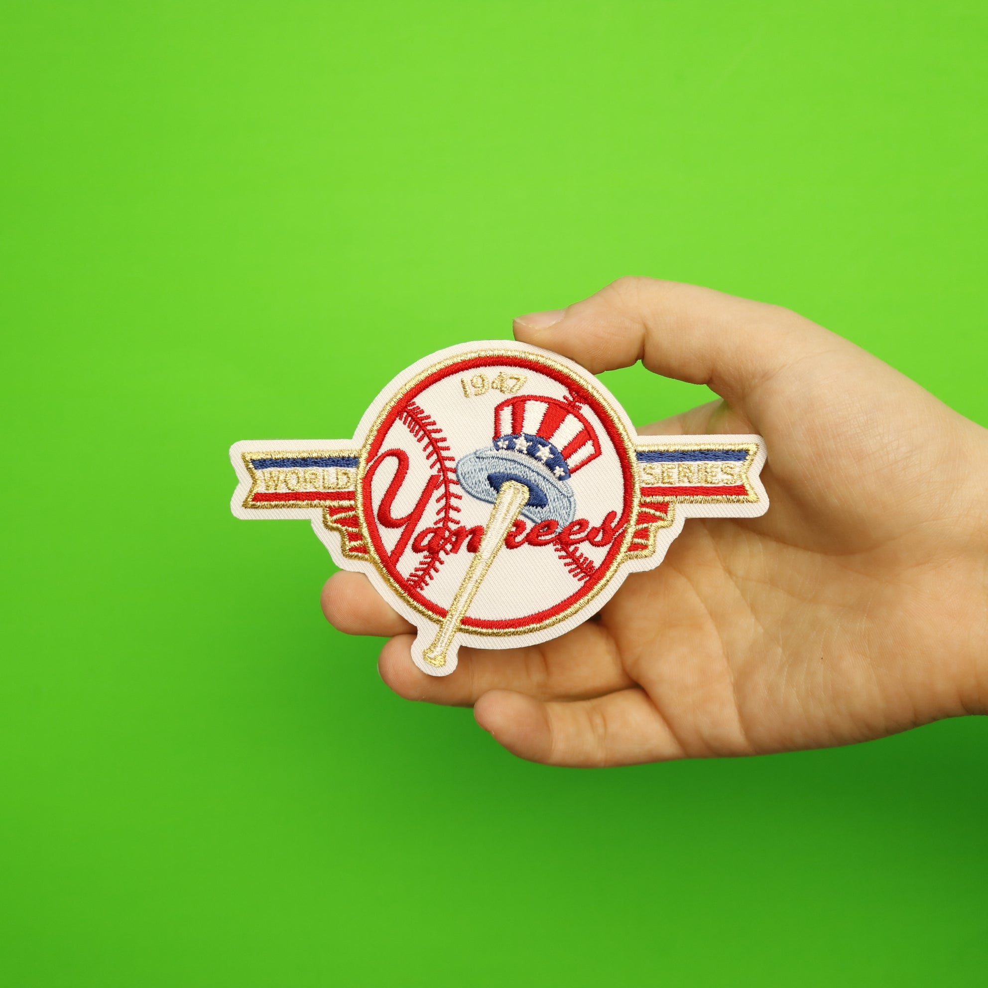 1947 New York Yankees MLB World Series Championship Jersey Patch