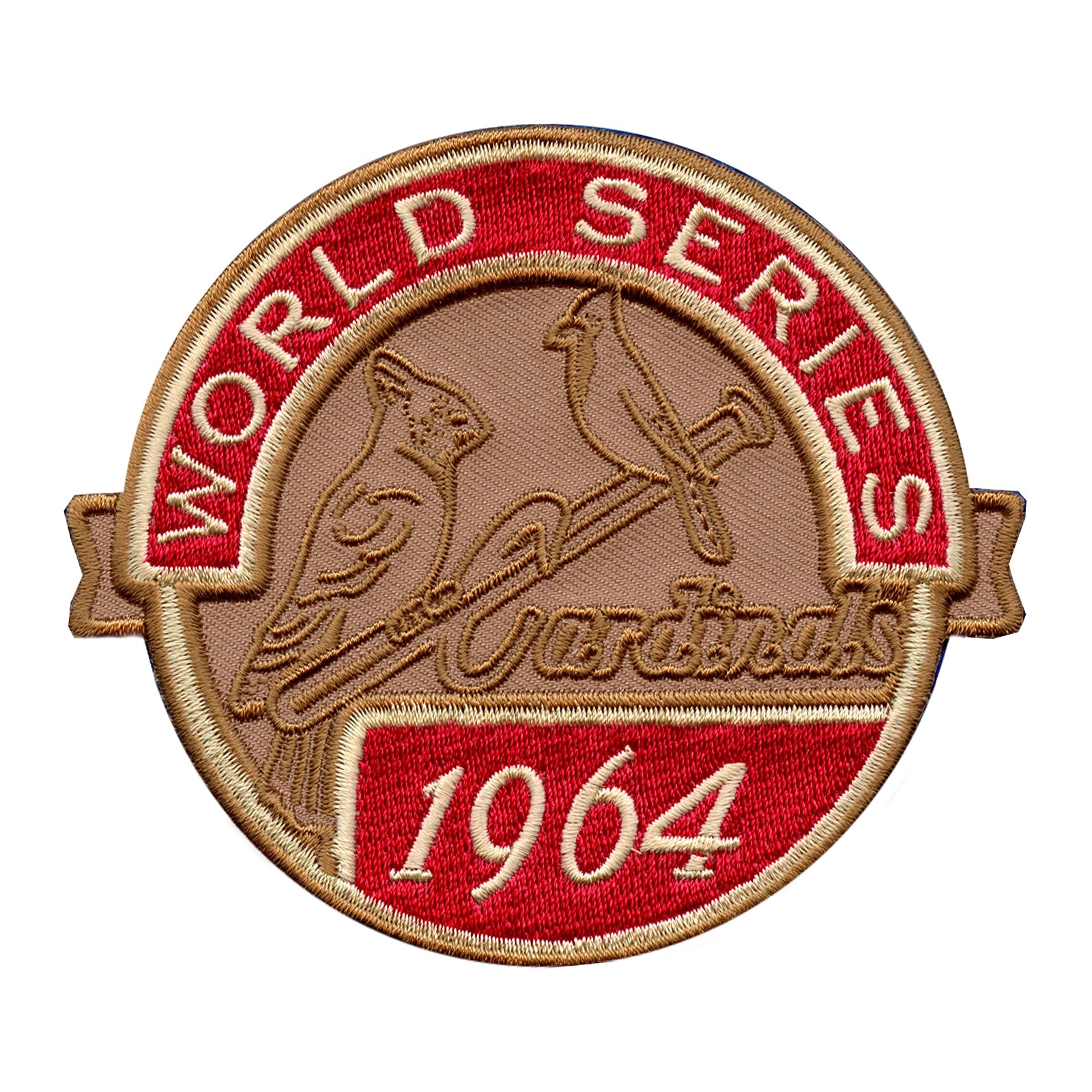 St. Louis Cardinals 4.5 x 3.5 1964 World Series Patch