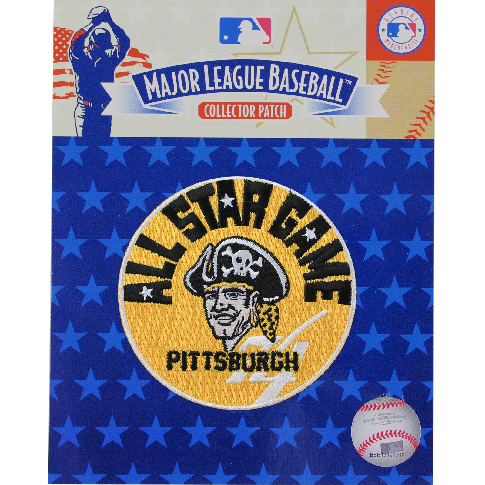1974 MLB All Star Game Pittsburgh Pirates Three Rivers Stadium Jersey Patch