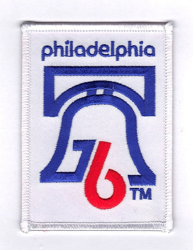 1976 Philadelphia Phillies Bicentennial Anniversary Jersey Patch