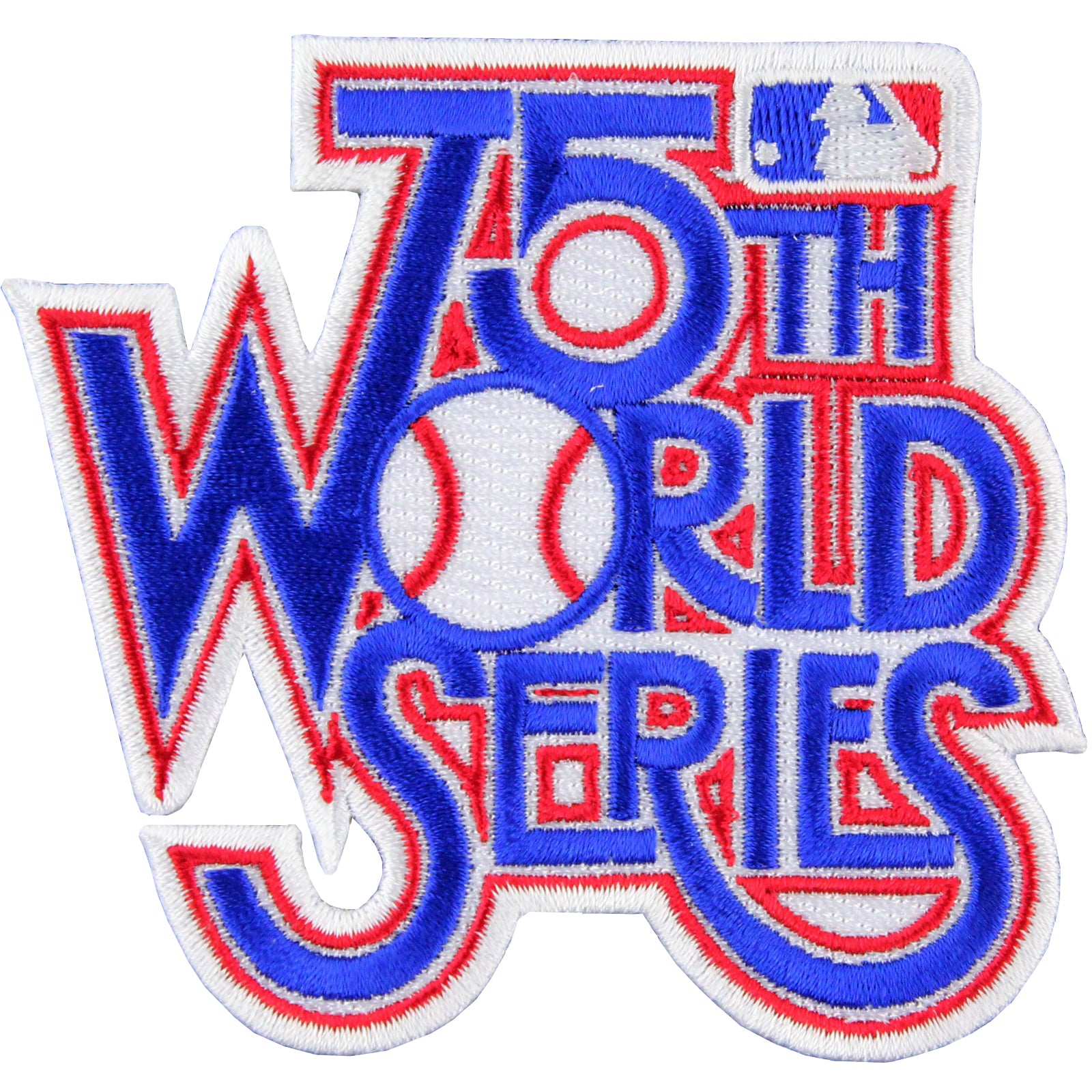 1978 '75th' MLB World Series Logo Jersey Patch Los Angeles Dodgers vs. New York Yankees by Patch Collection