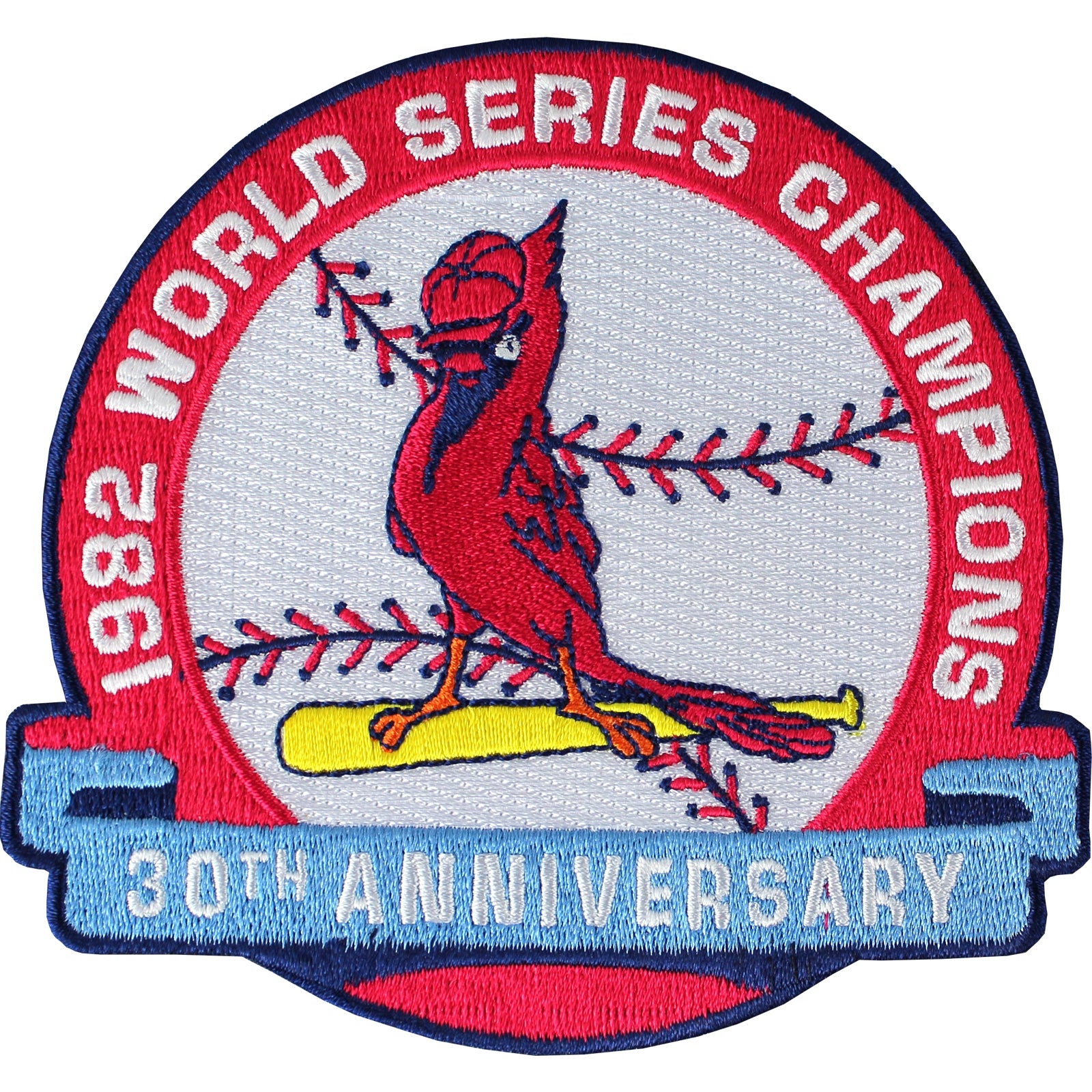 Vintage 80s St. Louis Cardinals 1982 World Series Raglan 