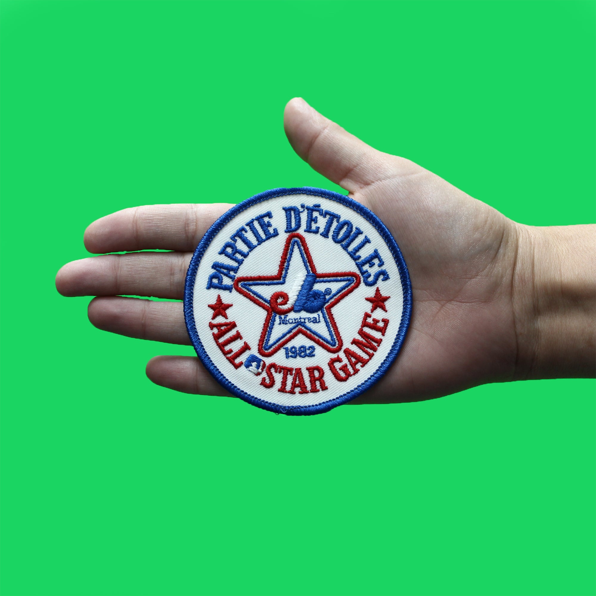 1982 MLB All Star Game Montreal Expos Olympic Stadium Jersey Patch