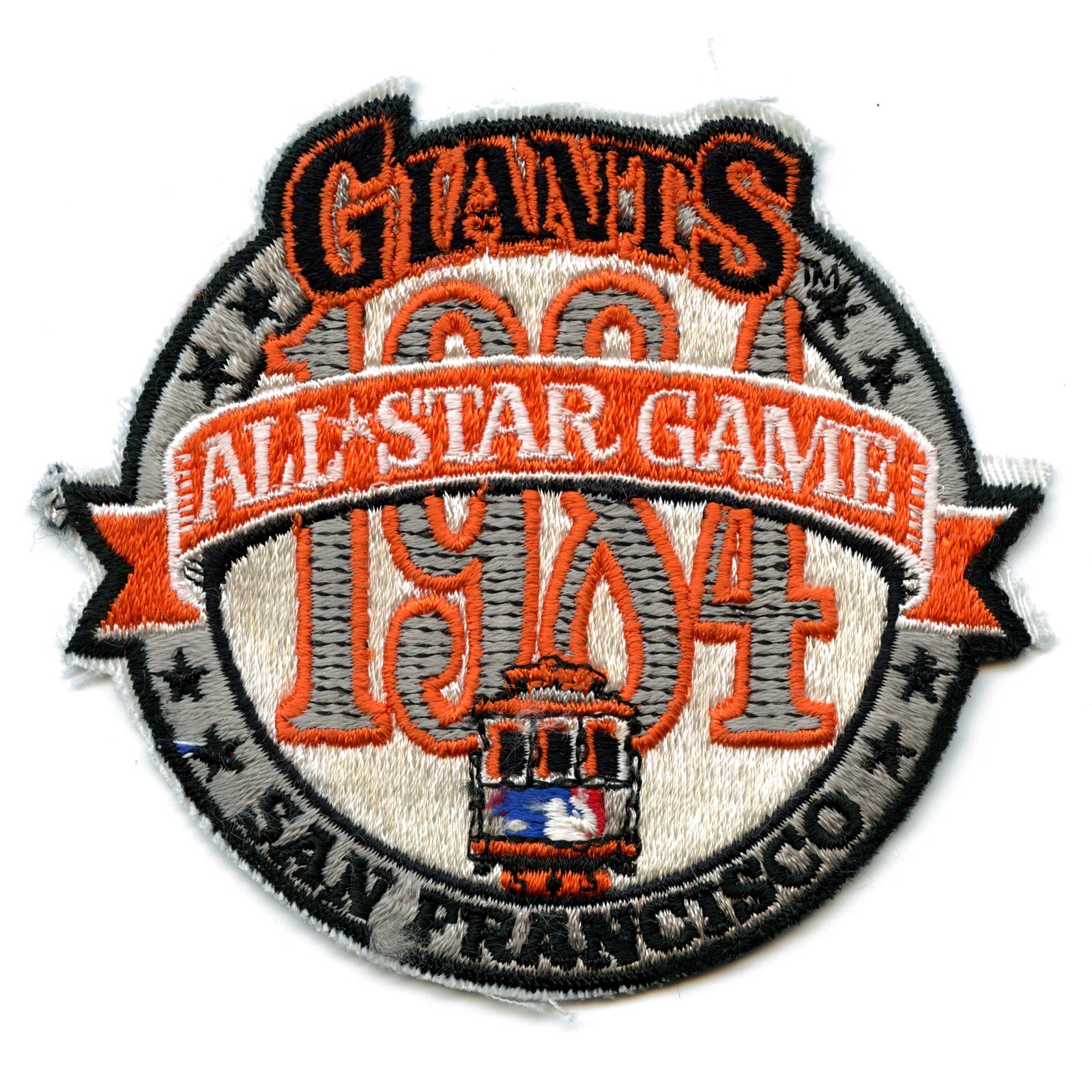 Vintage Original 1984 MLB All Star Game San Francisco Giants Candlestick Park Jersey Patch