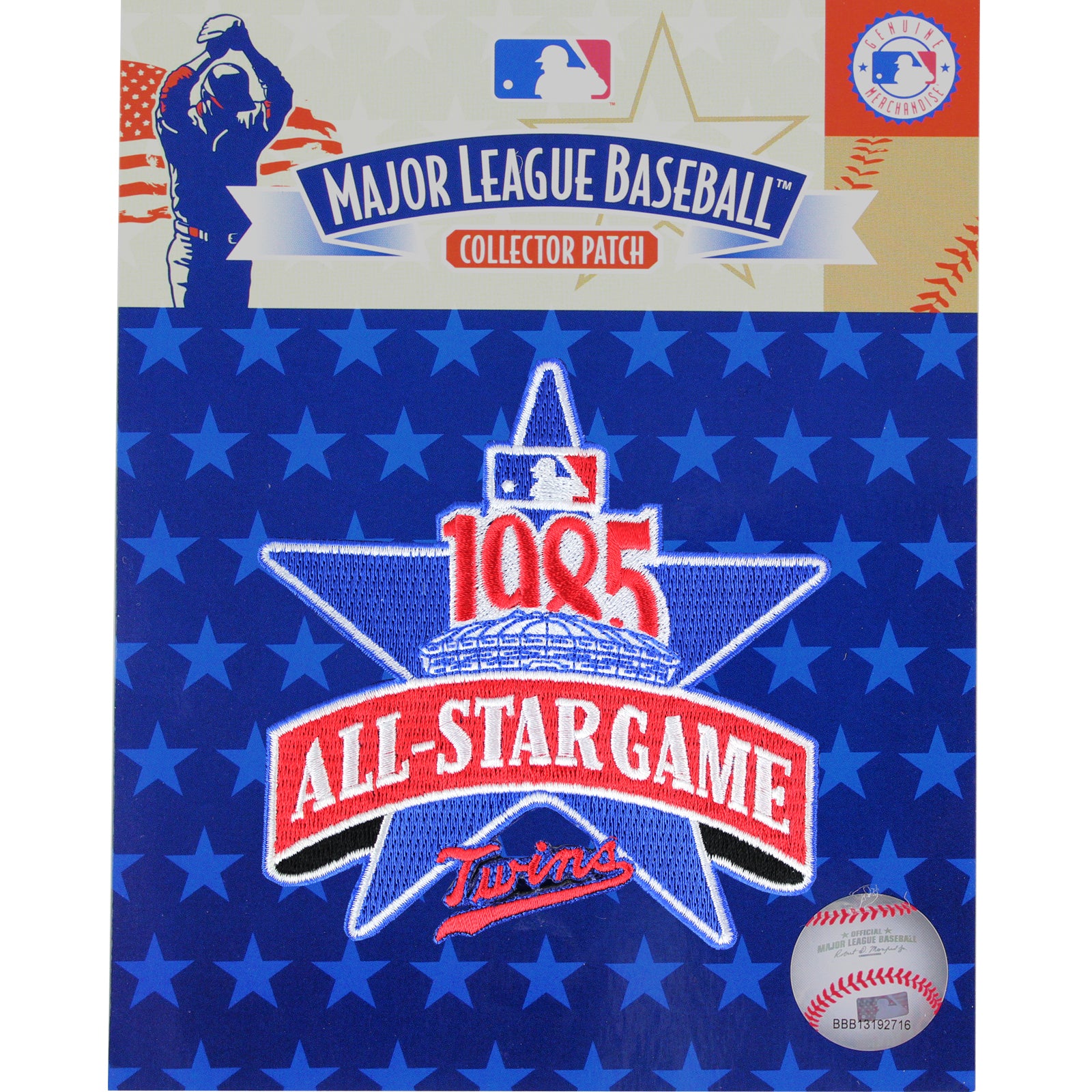 1985 MLB All Star Game Patch Minnesota Twins Jersey Patch