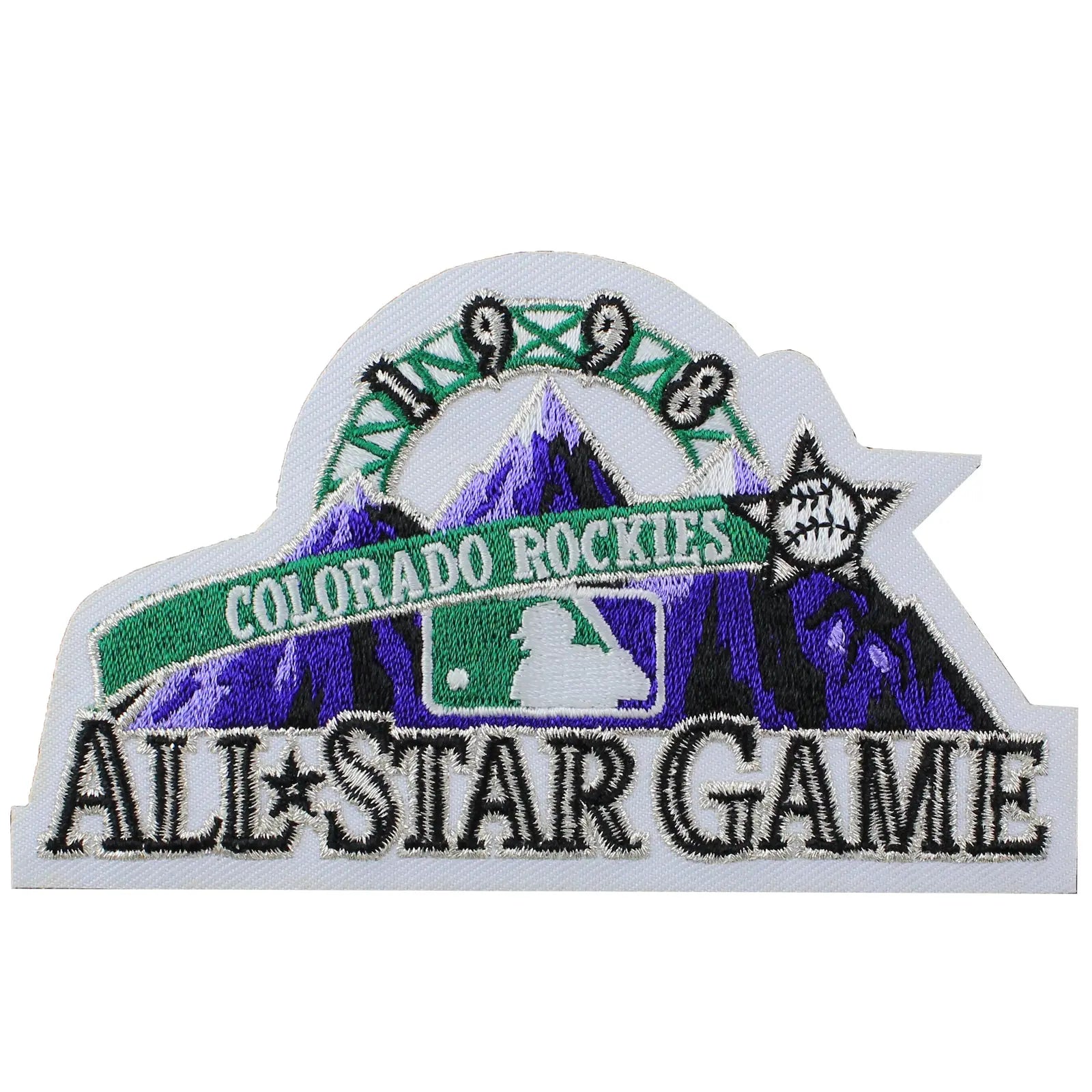 1998 MLB All Star Game Colorado Rockies Jersey Patch – Patch 