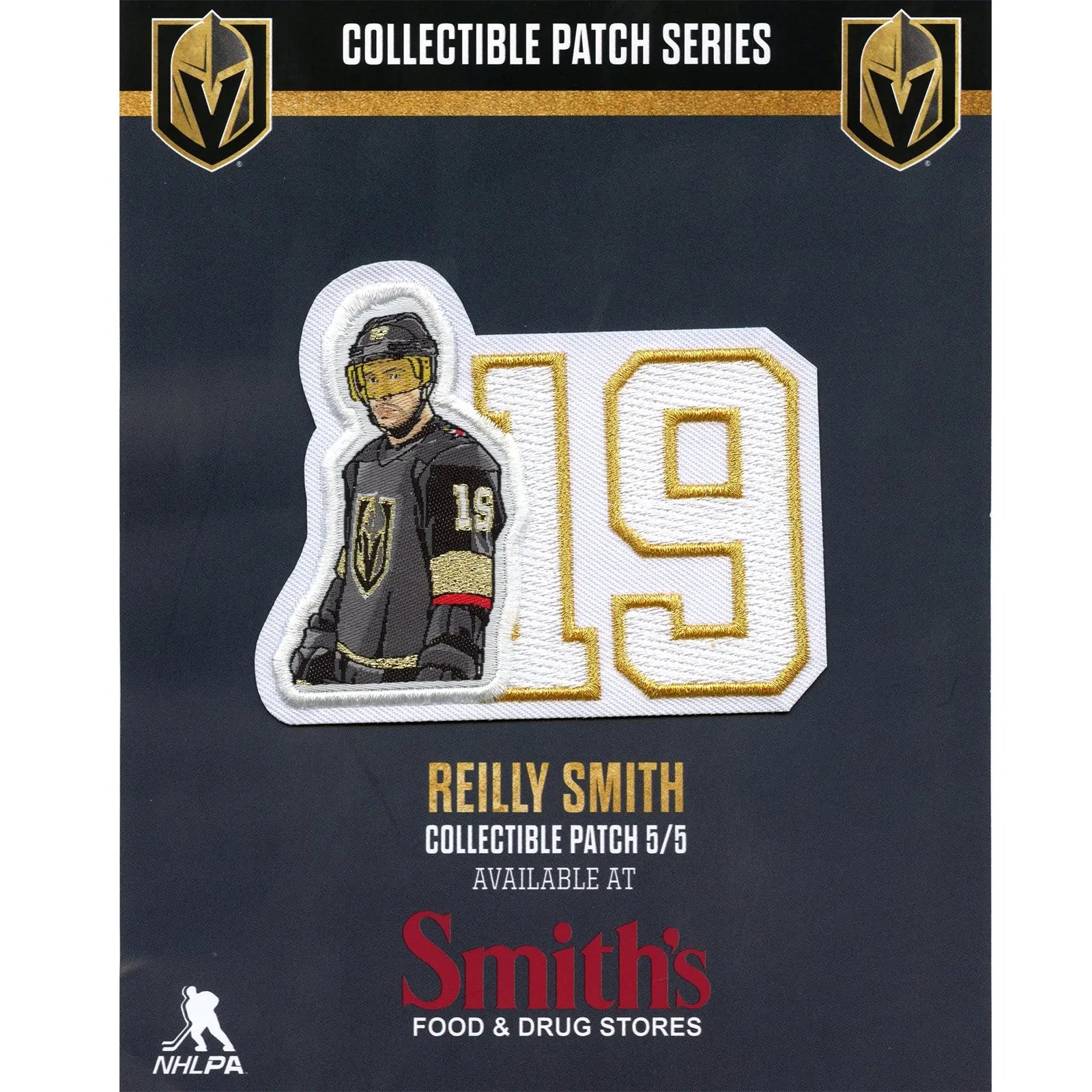 Golden Knights releasing player patches with Smith's, Golden Knights