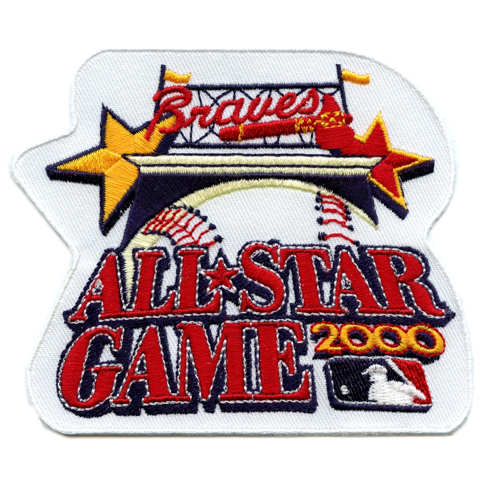 2000 MLB All Star Game Jersey Patch Atlanta Braves – Patch Collection