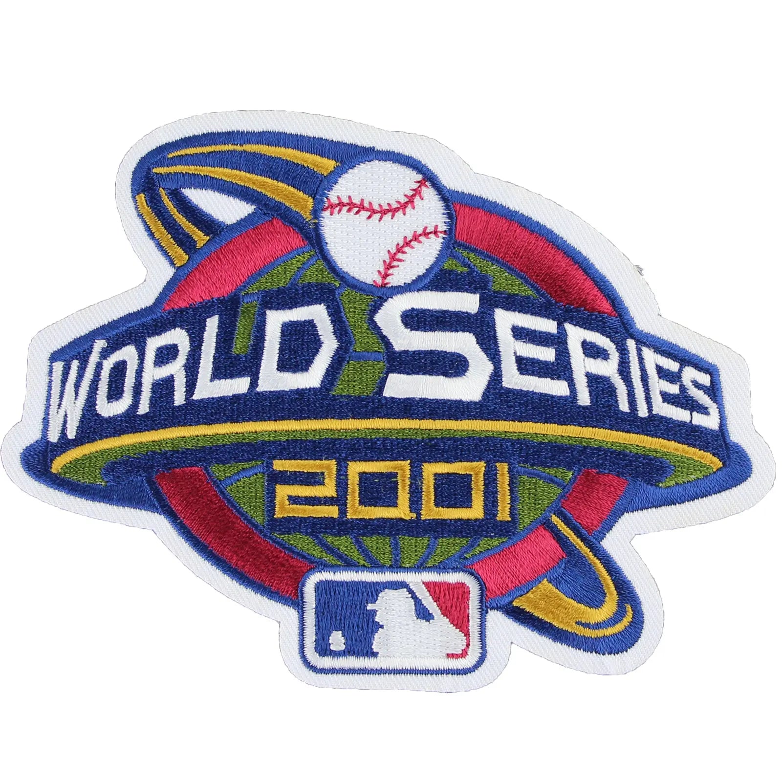 2001 MLB World Series Jersey Patch Arizona Diamondbacks New York 
