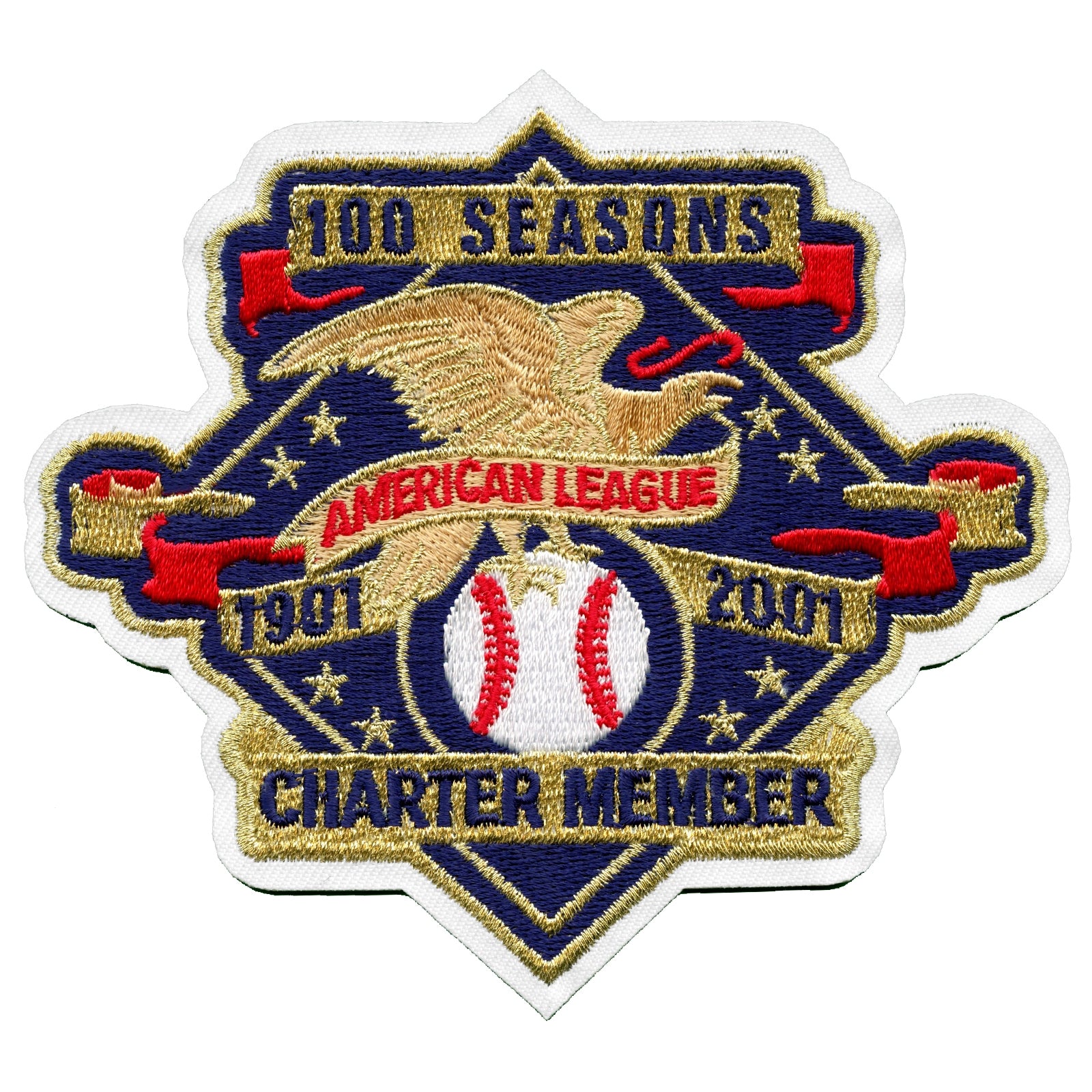 2001 American League 100th Anniversary Patch (Charter Member)