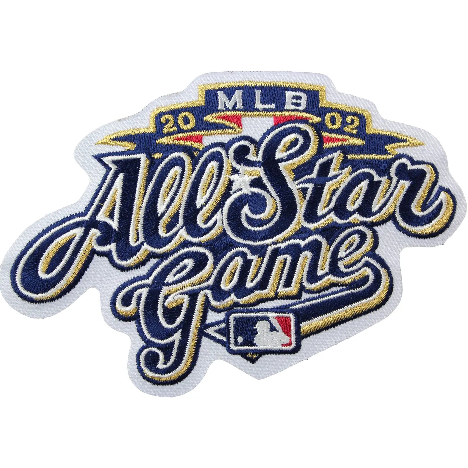 2002 MLB All-star Game Jersey Sleeve Patch In Milwaukee Brewers 
