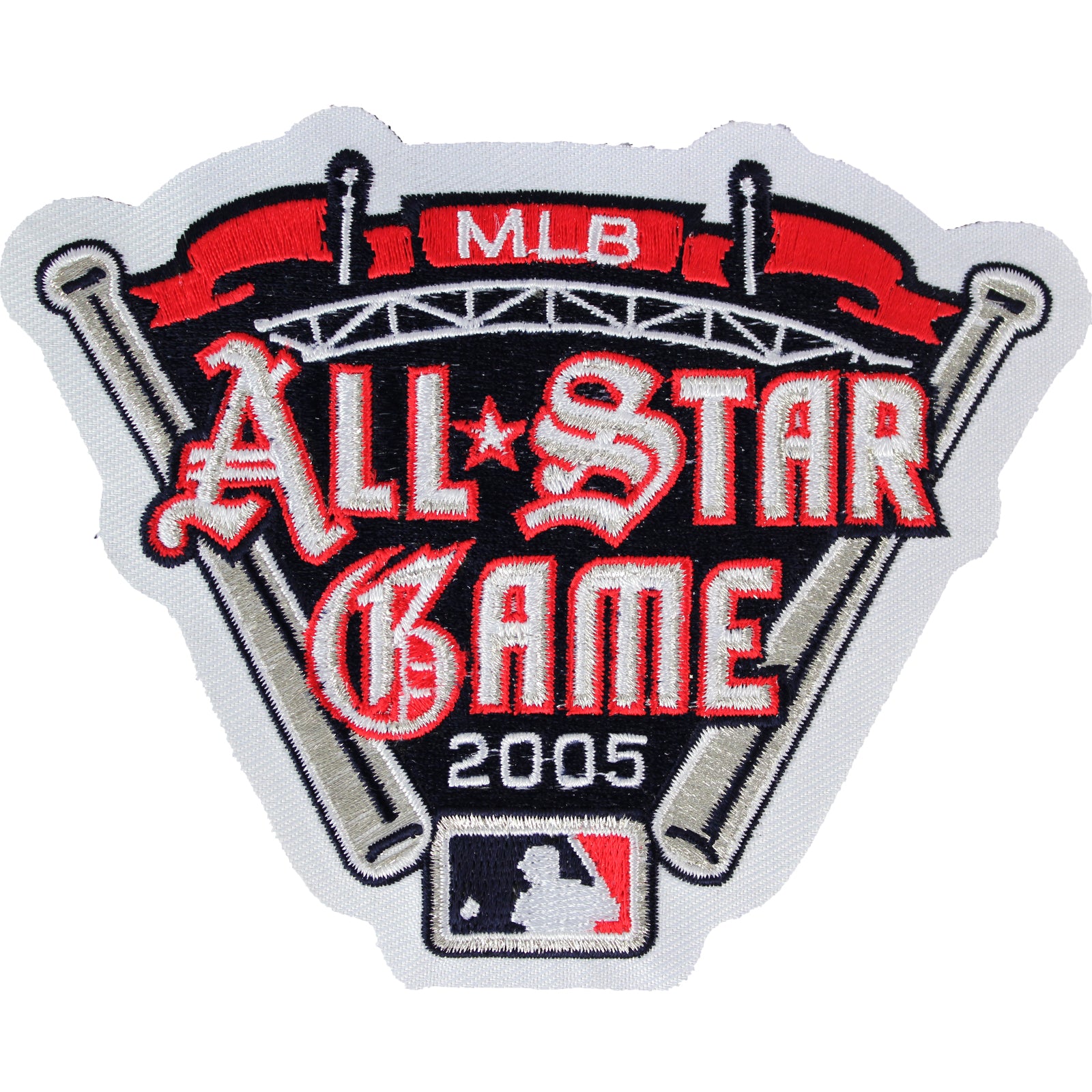 Sky Blue Detroit Tigers Pink Bottom 2005 All Star Game Side Patch