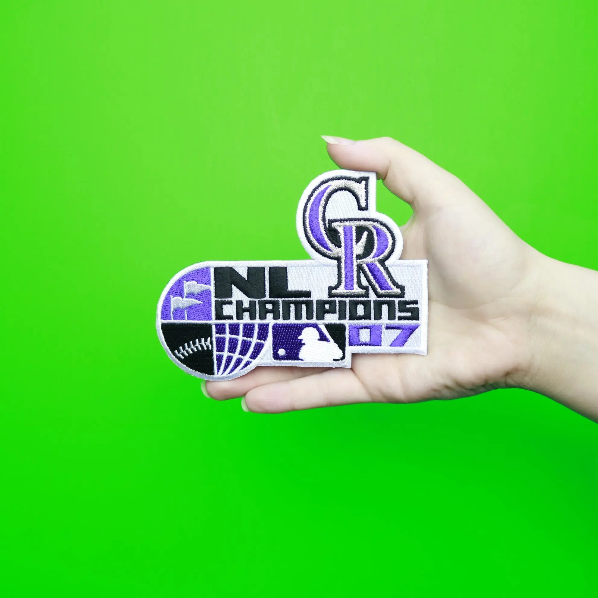 Colorado Rockies 2007 National League Champions Patch