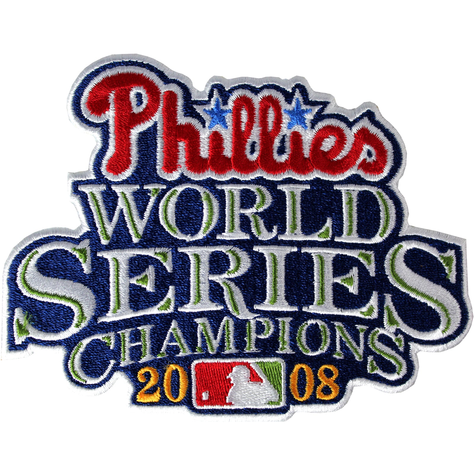 MLB 4.5 x 3.5 2008 World Series Patch