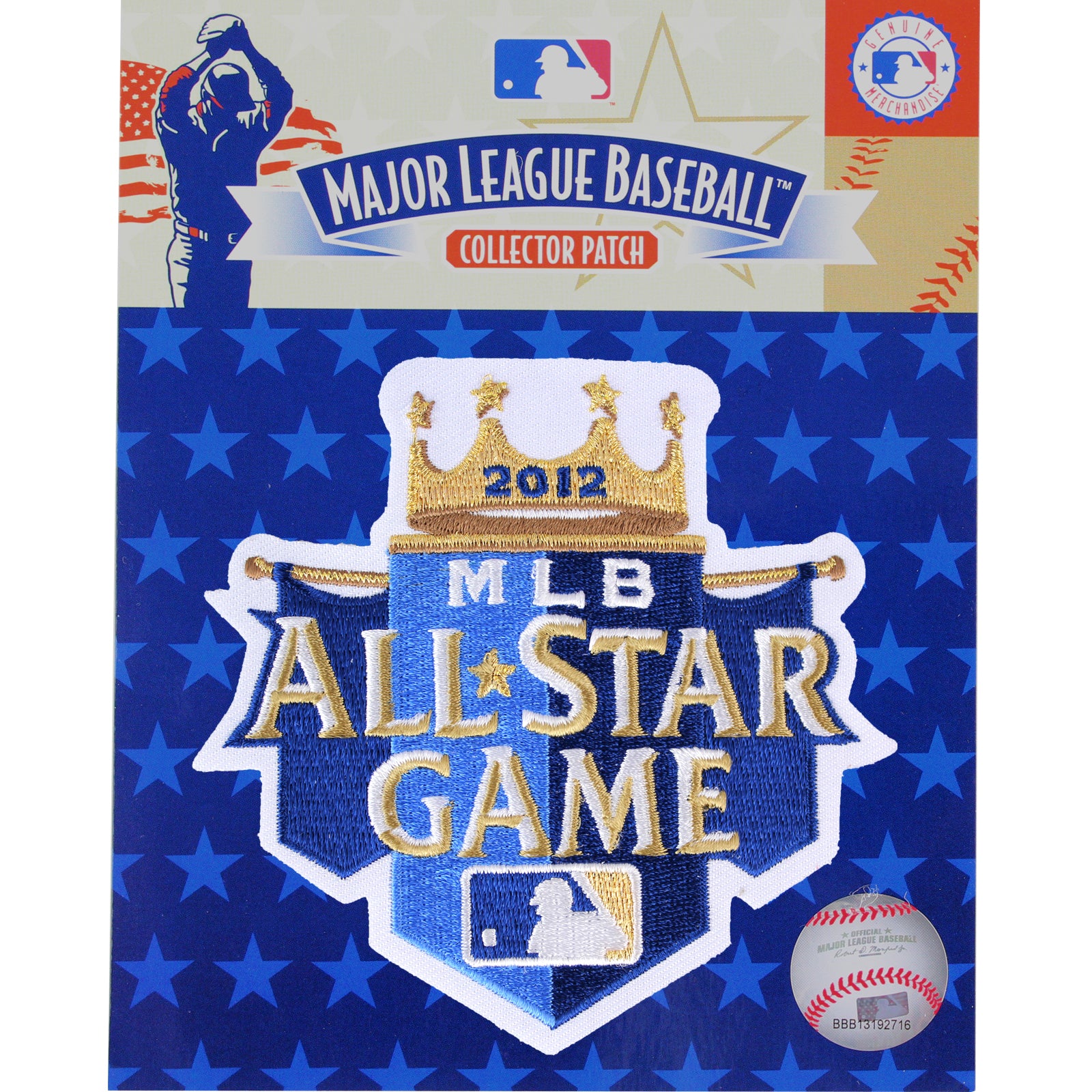 2012 MLB All-star Game Jersey Patch Kansas City Royals