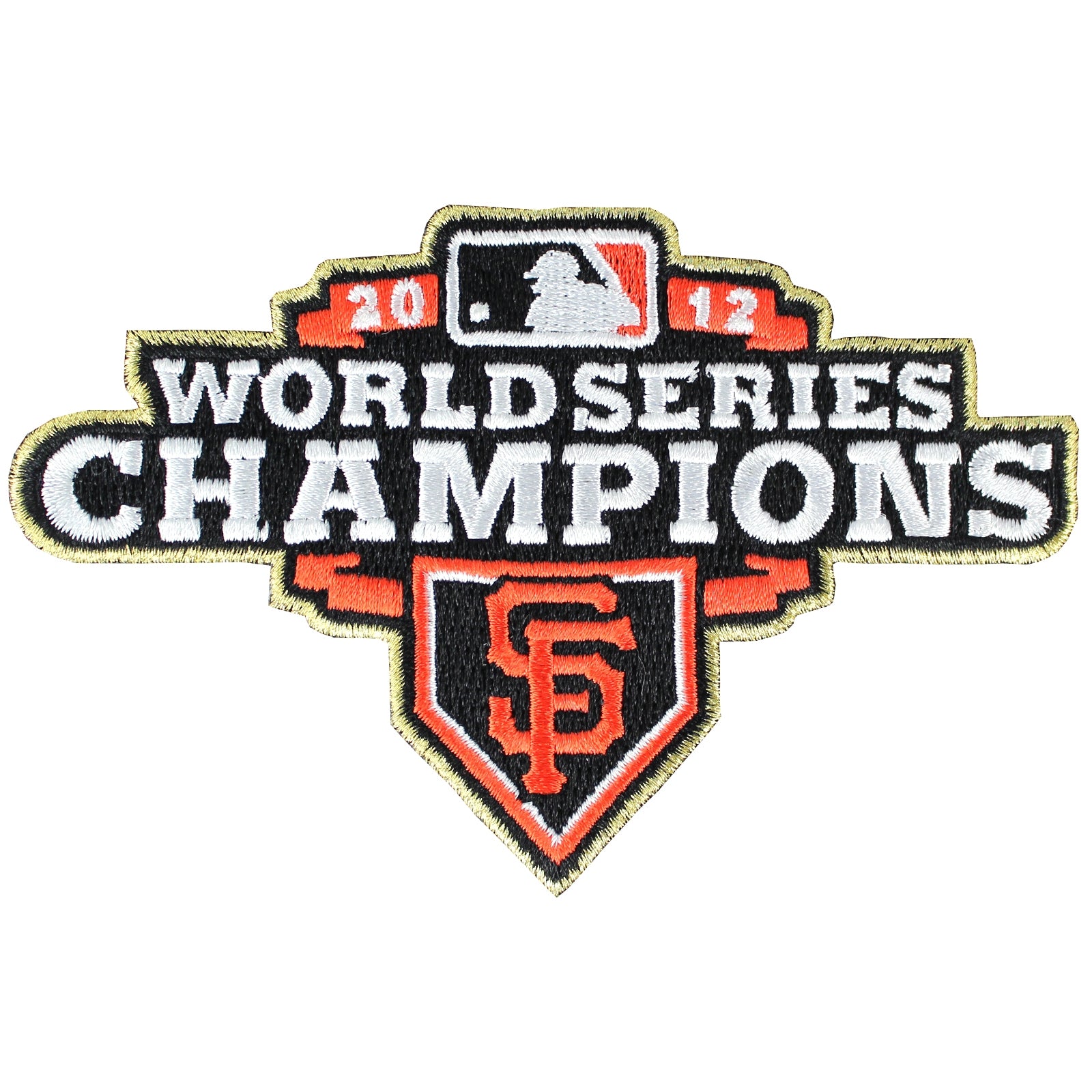 San Francisco Giants 2012 MLB World Series Champions Patch