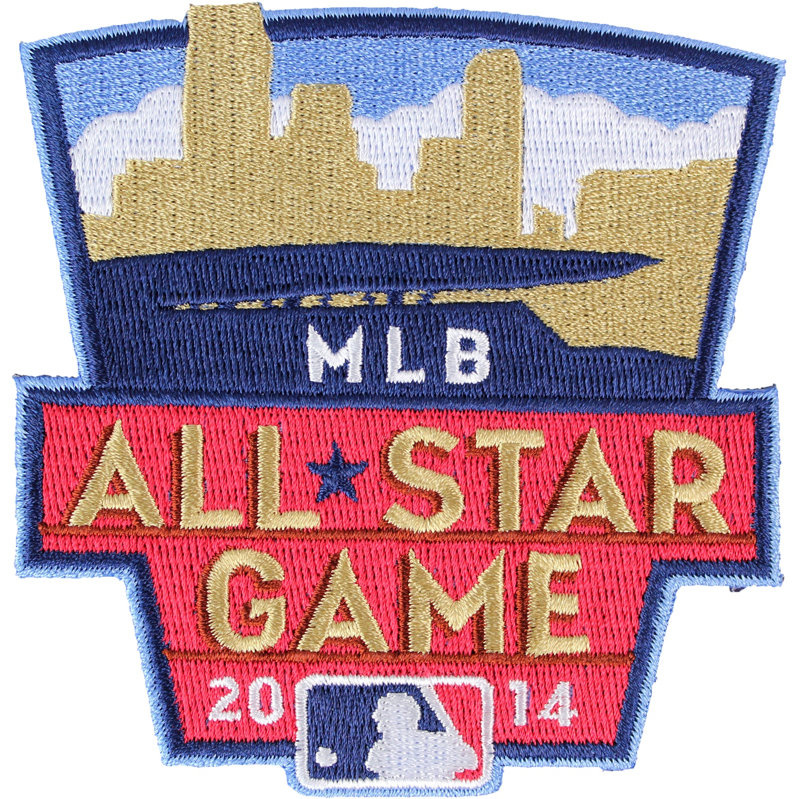 2014 MLB All-star Game Jersey Patch In Minnesota Twins (Target Field)