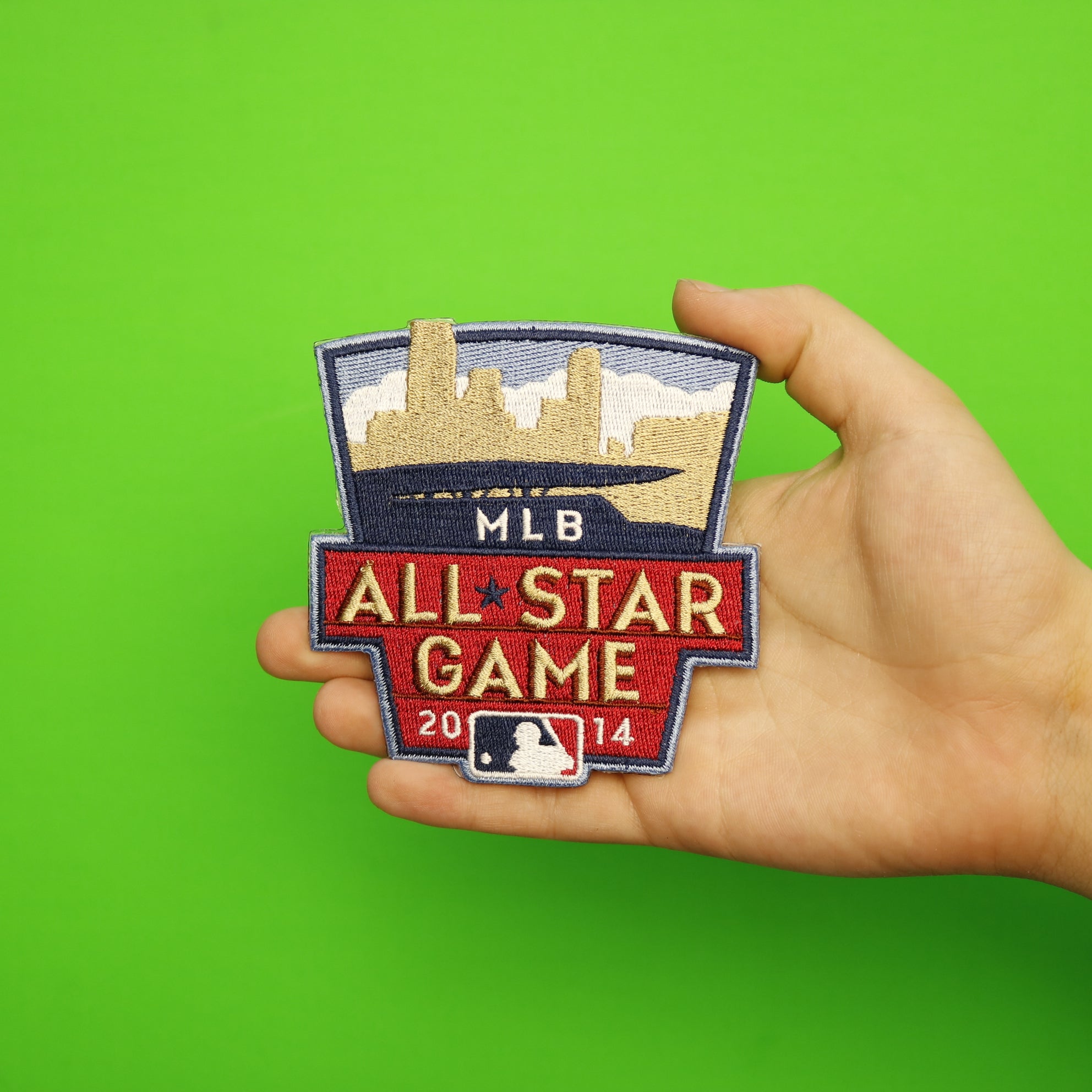 2014 MLB All-star Game Jersey Patch In Minnesota Twins (Target Field)