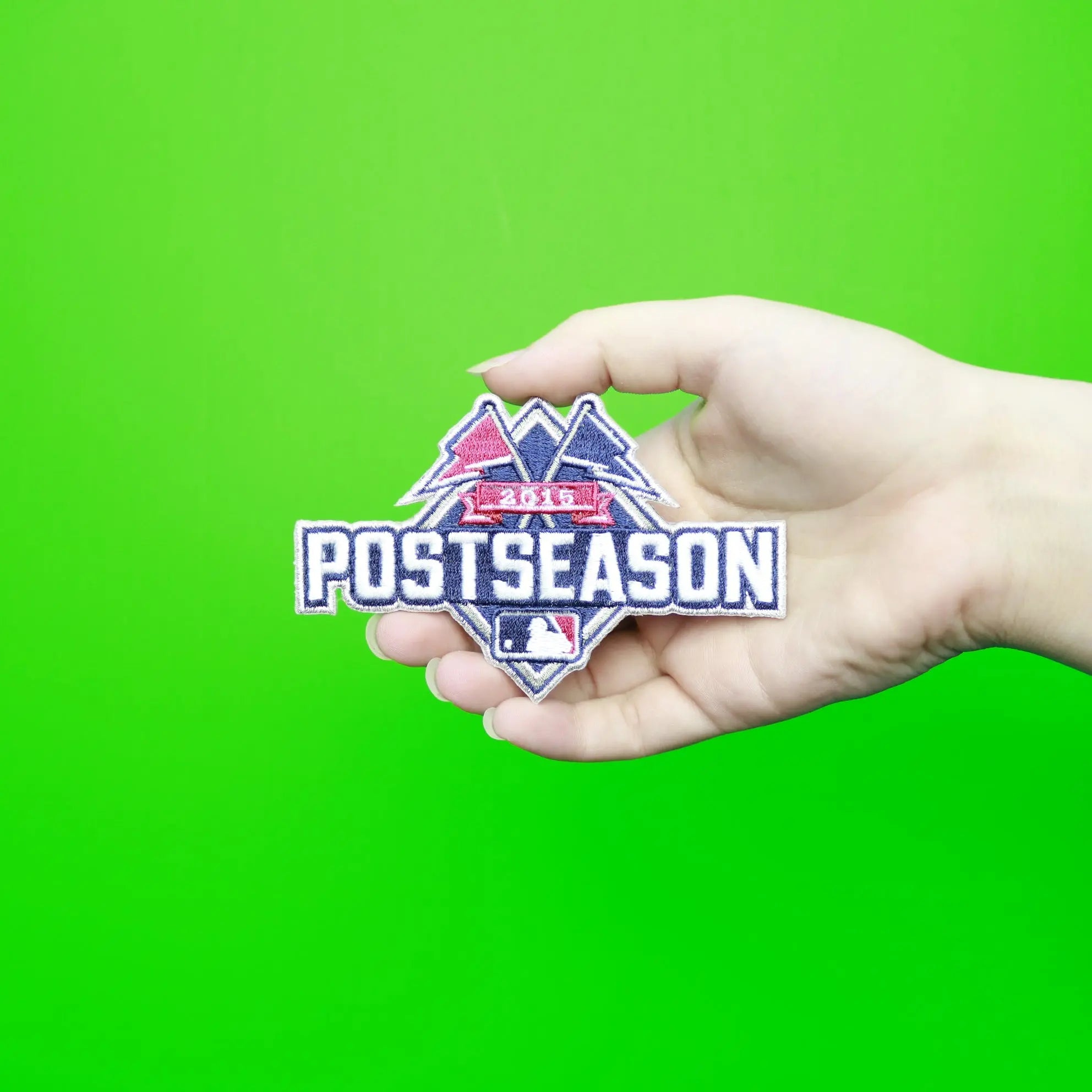 2015 Official Major League Baseball Post Season Logo Jersey Sleeve Patch