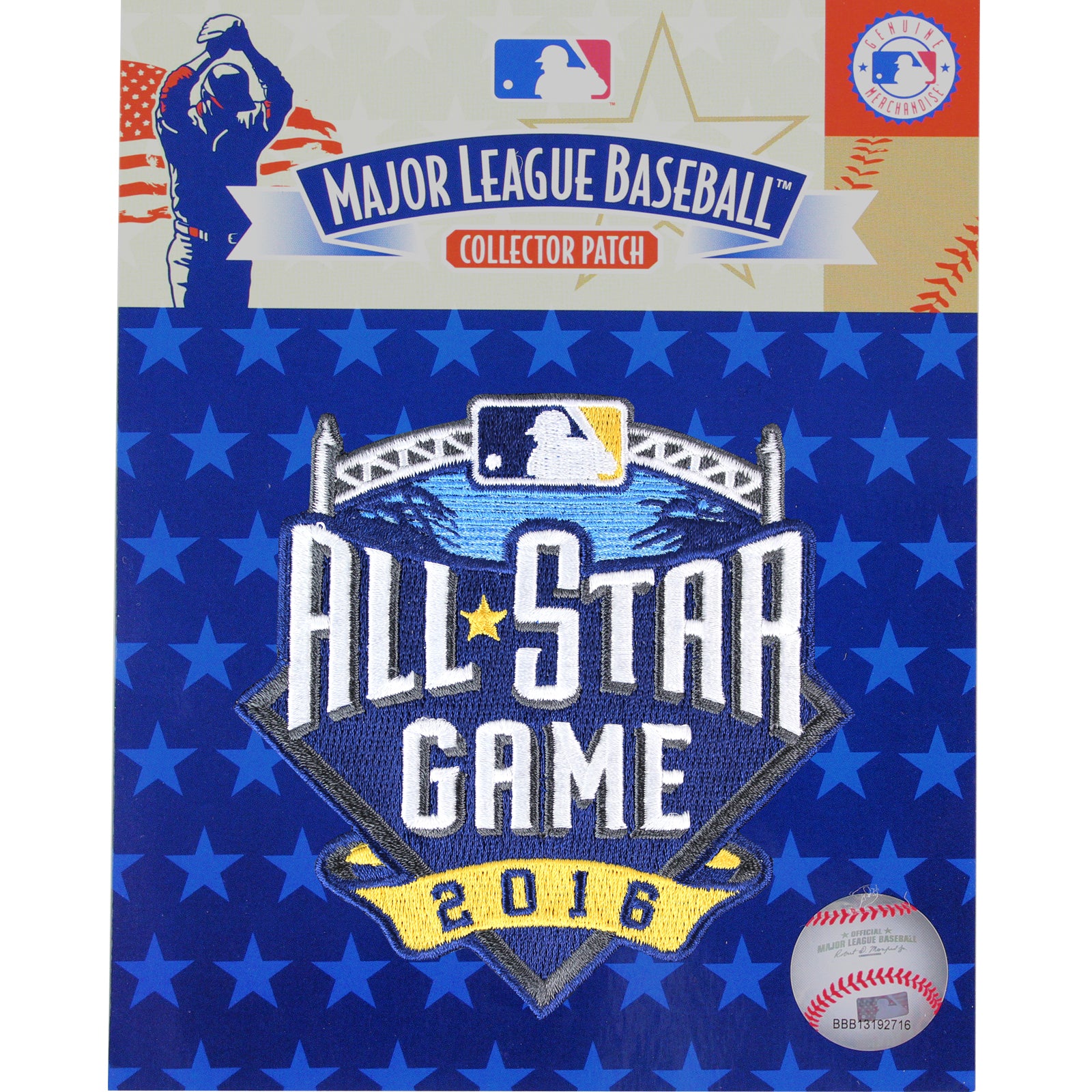 2016 MLB All-star Game Jersey Sleeve Patch In San Diego Padres