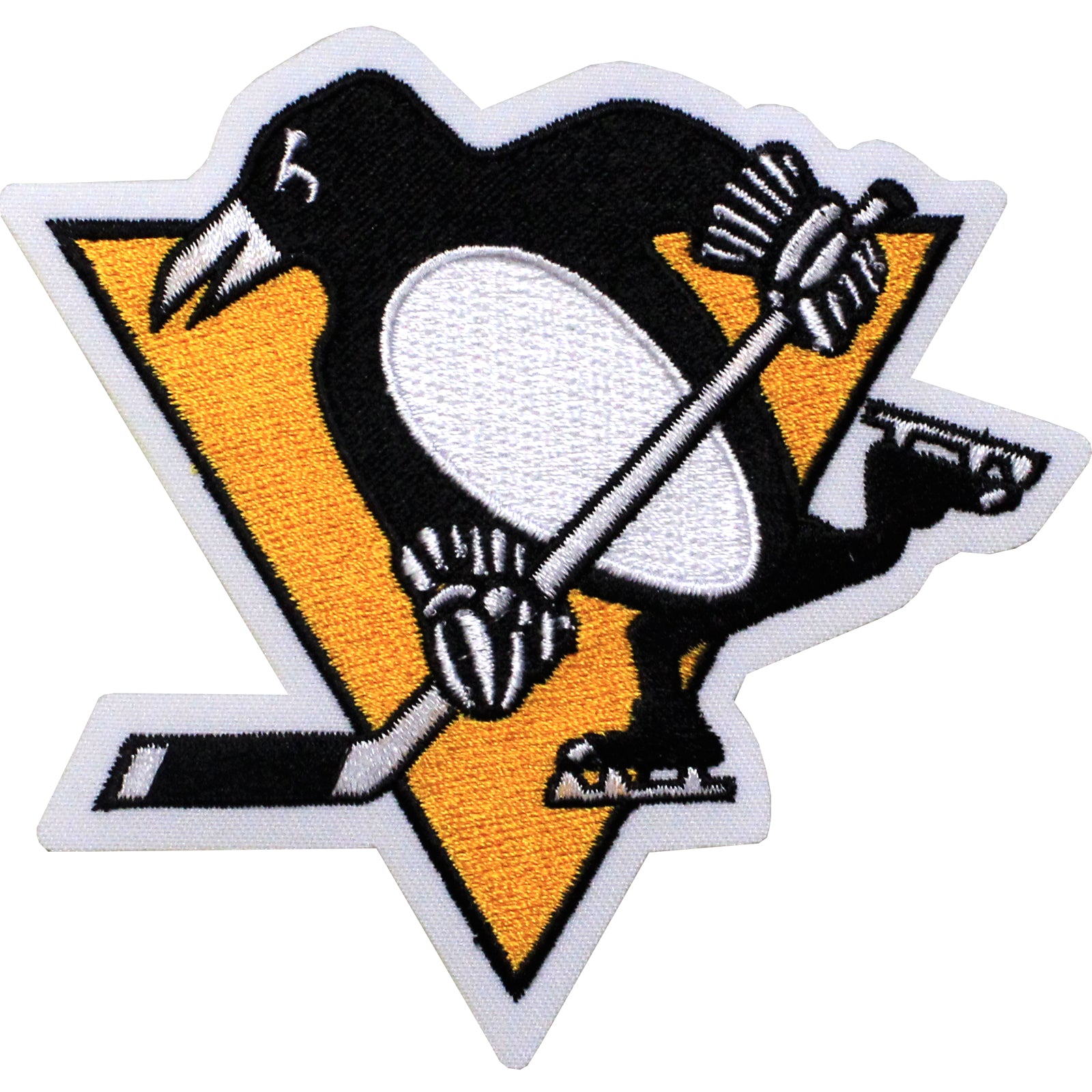 Pittsburgh Penguins Primary Team Logo Patch (Yellow Skating Penguin)