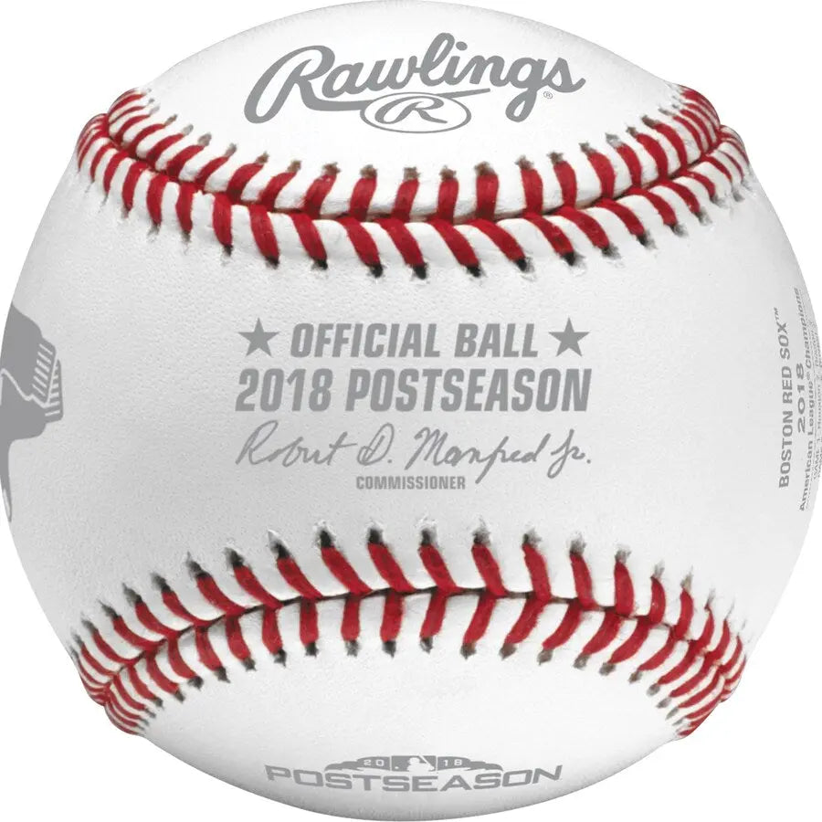 2018 Boston Red Sox World Series AL Champions Baseball Rawlings
