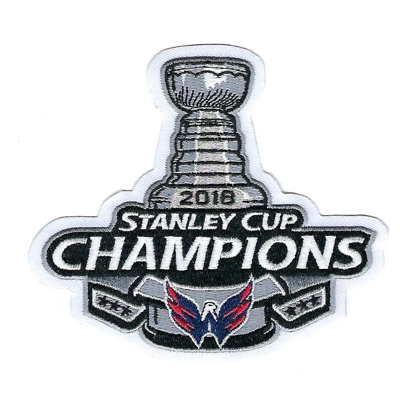 2018 NHL Stanley Cup Final Champions Washington Capitals Commemorative Jersey Patch