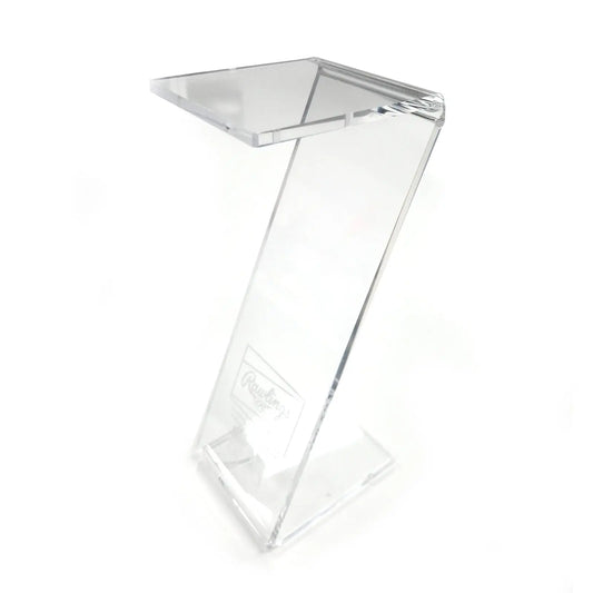 Authentic Rawlings Engraved MLB Helmet Display Stand