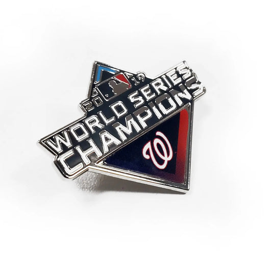 2019 World Series Champions Collectors Lapel Pin Washington Nationals 