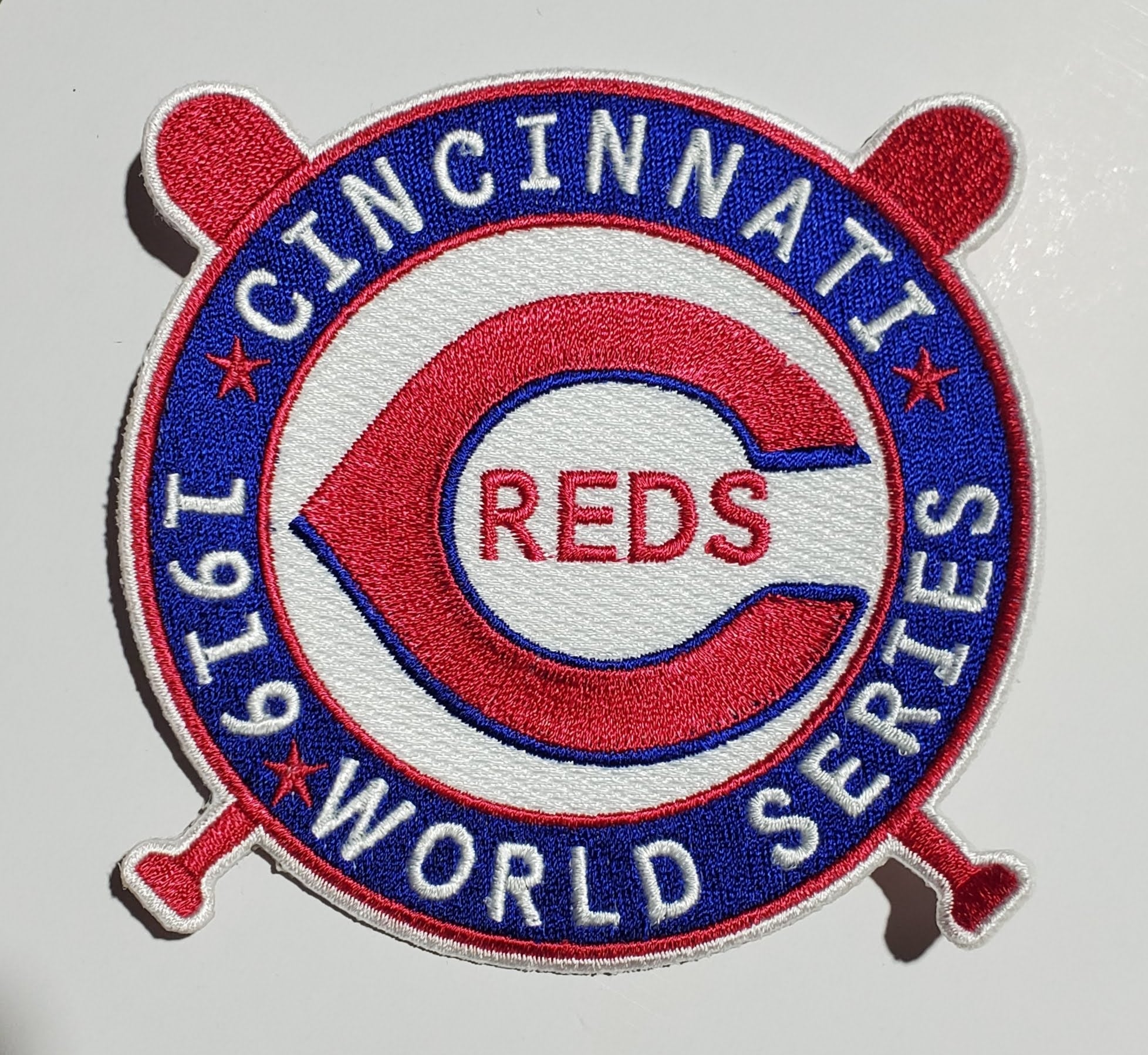 1919 Cincinnati Reds MLB World Series Championship Jersey Patch