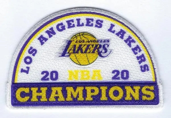 2020 NBA Finals Champions Los Angeles Lakers Patch