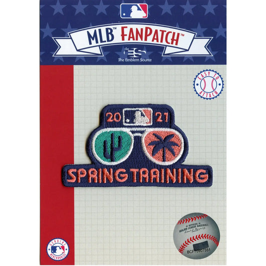2021 MLB Spring Training Glasses Jersey Embroidered Patch