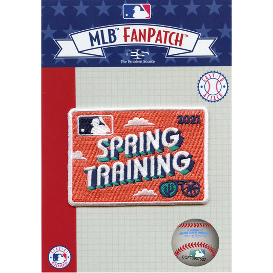 2021 MLB Spring Training Jersey Embroidered Patch 