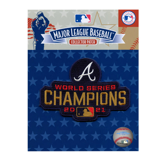 Atlanta Braves 2021 World Series Champions Gold Ceremony Jersey Patch