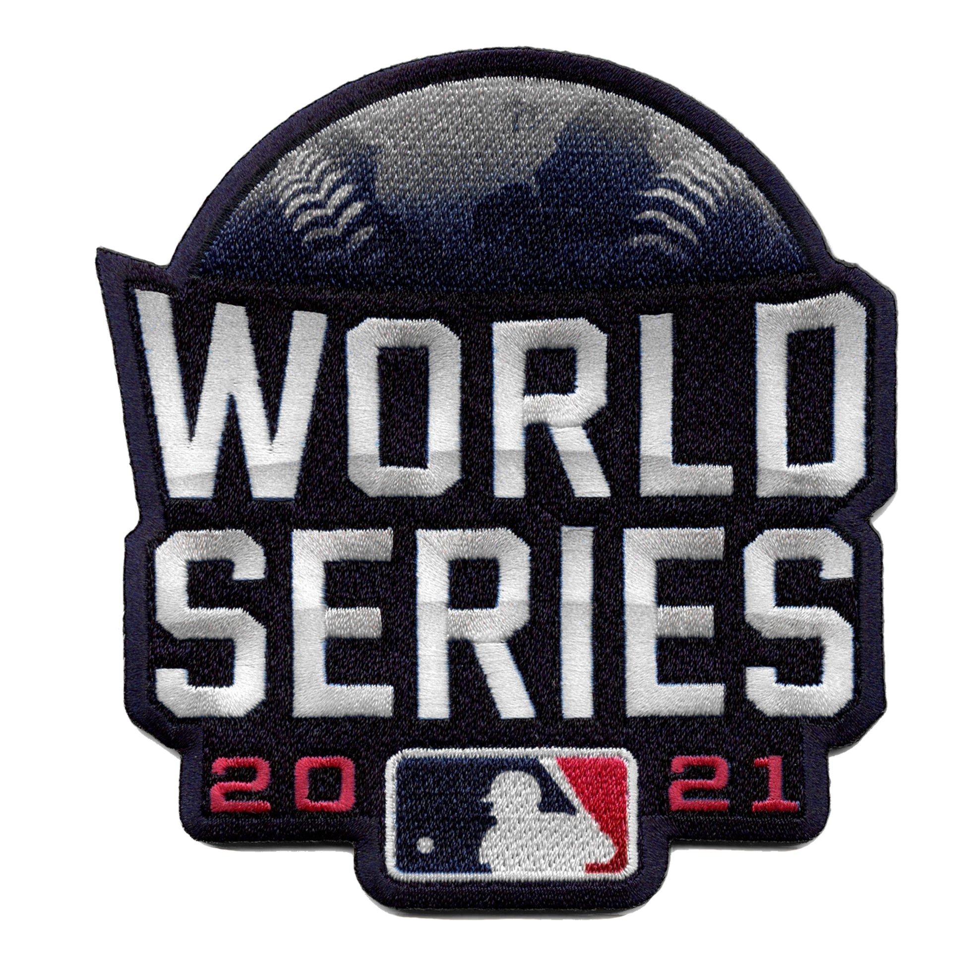 2021 MLB World Series Logo Embroidered Jersey Patch Houston Astros Atlanta Braves 