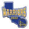 2022 NBA Finals Champions Golden State Warriors California State Patch