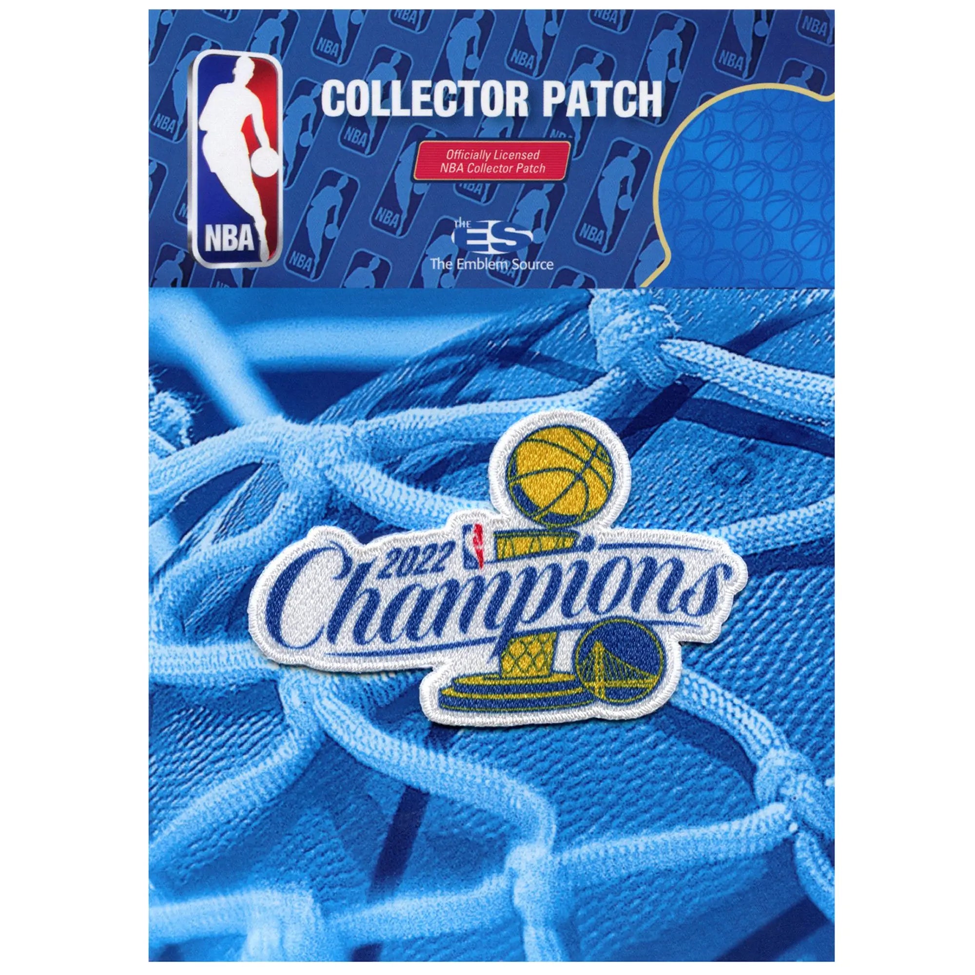 Official Licensed NBA 2022 Finals Patch with Golden State Warriors