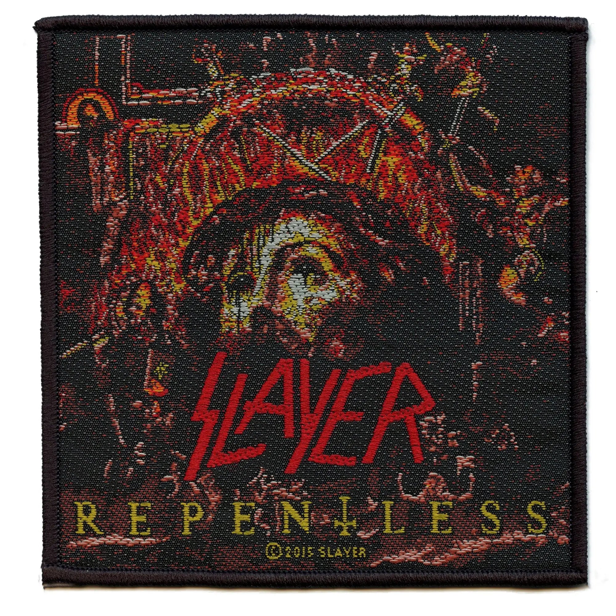 2015 Slayer Repentless Woven Sew On Patch
