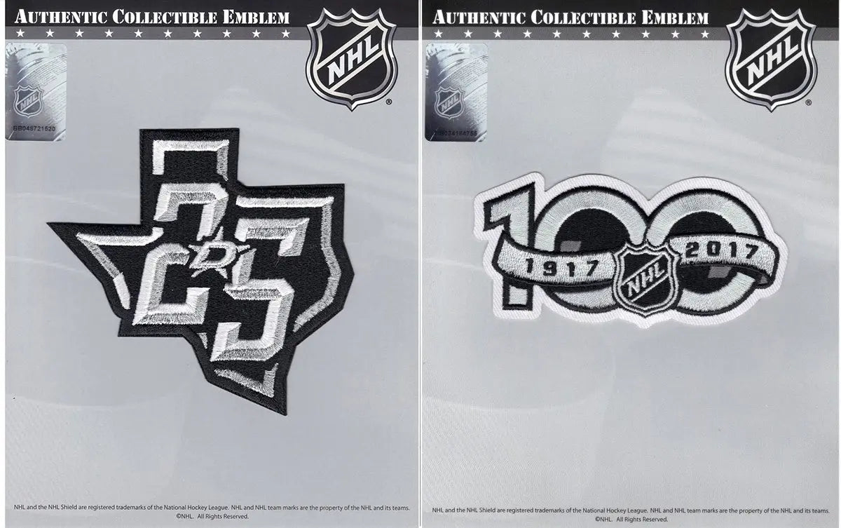 National Hockey League NHL 100th Centennial Season 1917 - 2017 Jersey Patch