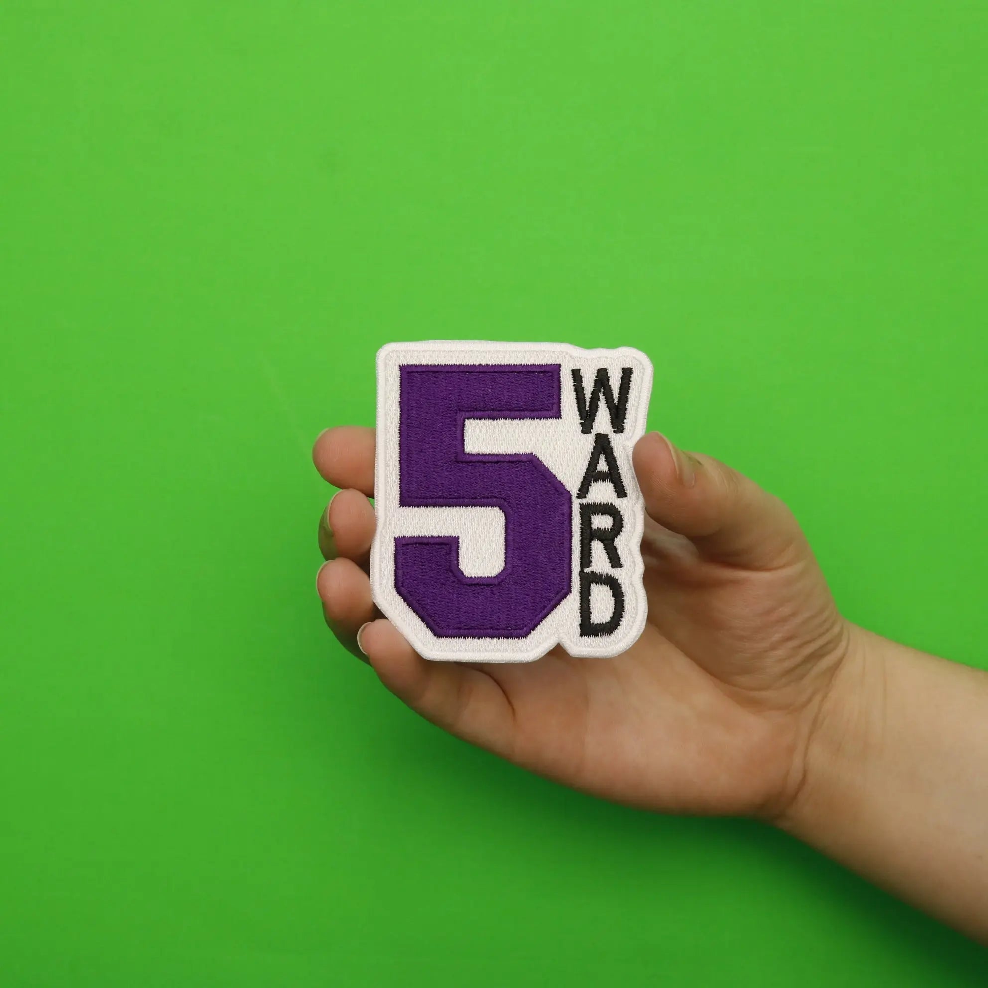 Houston 5th Ward Embroidered Iron On Patch