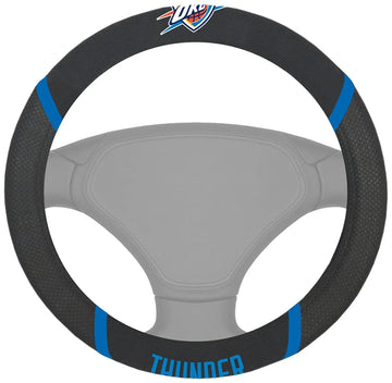 Oklahoma City Thunder Embroidered Steering Wheel Cover 