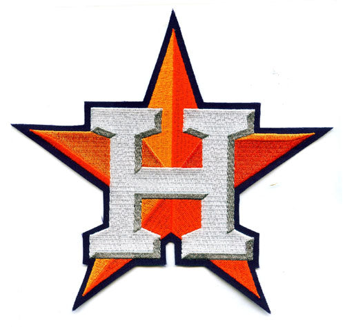 Houston Astros Team Logo Batting Practice Jersey Sleeve Patch (2013)