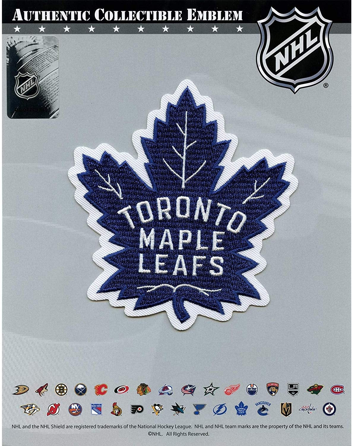Toronto Maple Leafs Official Team Logo Patch