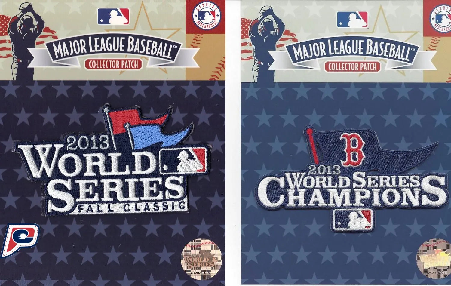2013 Boston Red Sox World Series Champions & Sleeve Logo