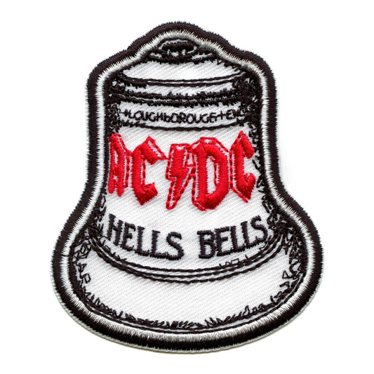 AC/DC Patch Hells Bells Embroidered Iron on 