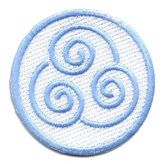 Air Nation Symbol Round Embroidered Iron On Patch 